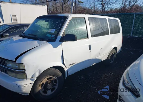 2003 Chevrolet Astro из США, поврежденный, VIN 1GNDM19X43B101800